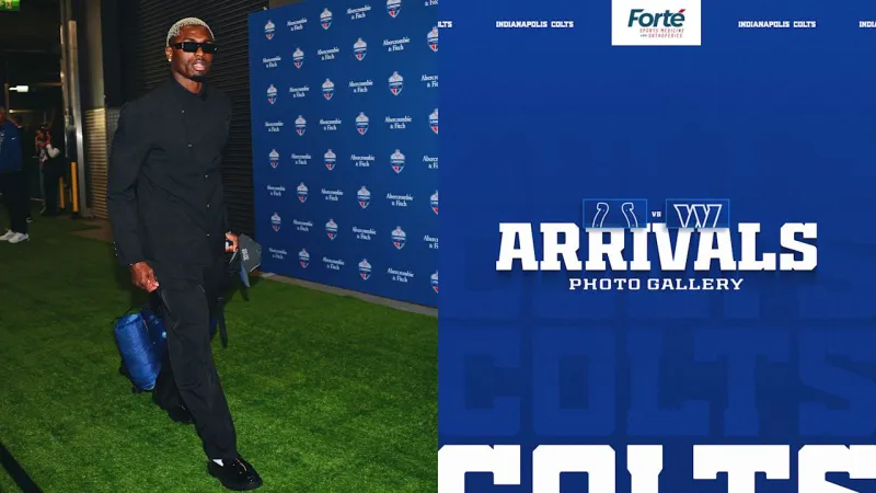 Pregame Photos: Colts at Commanders, Week 4
