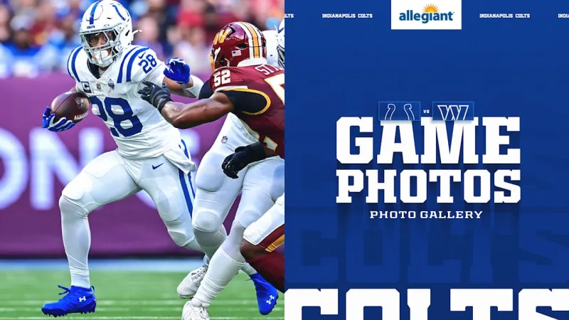 Victory Celebration: Colts celebrate London win