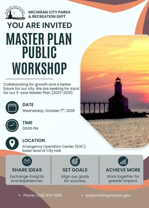Michigan City Parks & Recreation 5-Year Master Plan Workshop