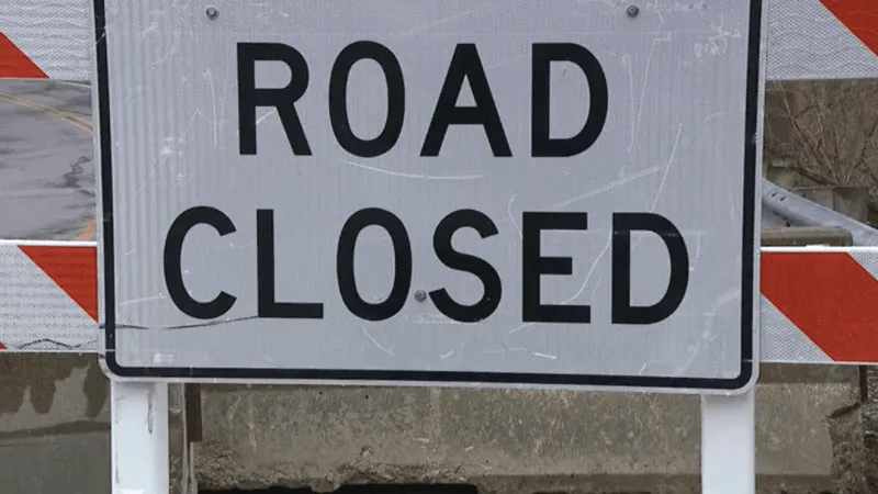 Section of Sage Road closed for pipe removal, road reconstruction in St. Joseph County
