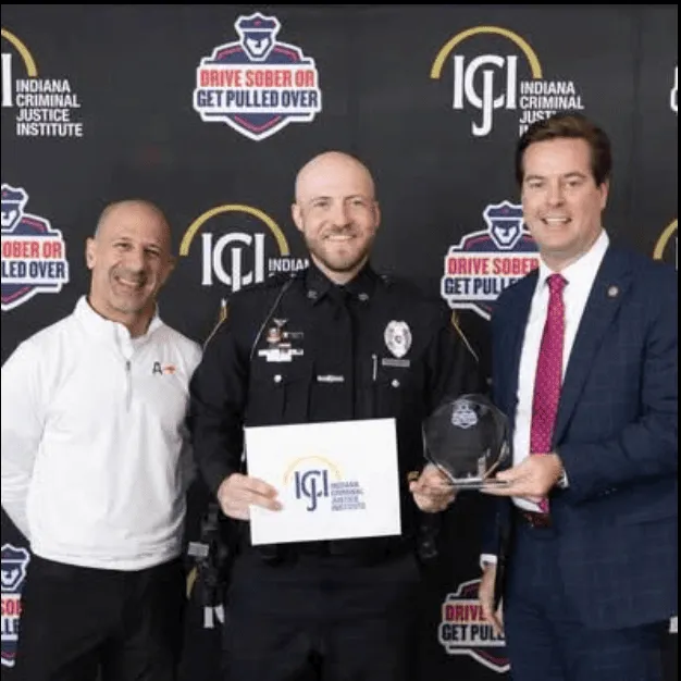 MCPD officer named 2026 Traffic Safety All-Star by Indiana Criminal Justice Institute