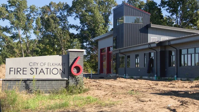 Only on 22: First look at new Elkhart Fire Station 6