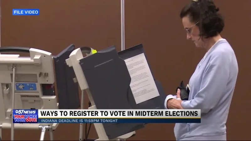 Monday marks last day to register to vote, Tuesday kicks off early voting
