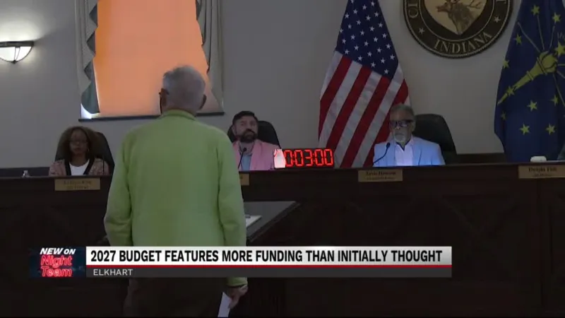 Elkhart City Council moves forward with 2027 budget