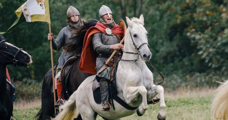 Lost film reveals first reenactment of famous battle