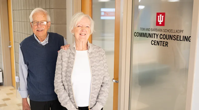Columbus couple's gift to improve mental health resources through IU Columbus