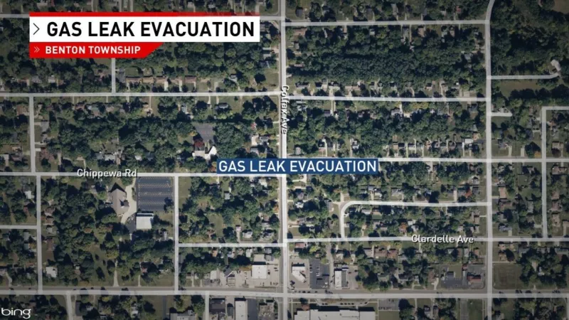 Benton Township residents return home after gas leak evacuation