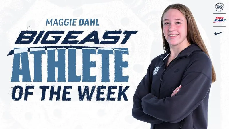 Maggie Dahl Named BIG EAST Swimming Female Athlete of the Week