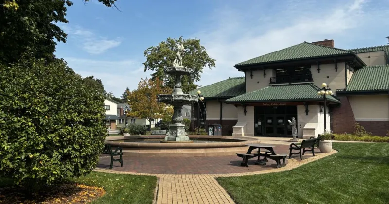 Eckhart Library park upgrades celebration planned