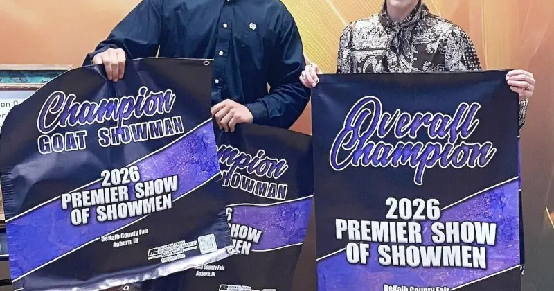 Lortie wins 4-H Premier Showman contest