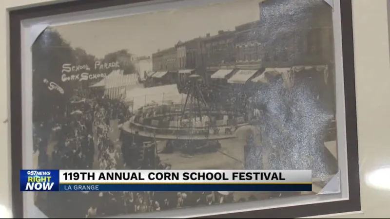 Corn school post cards showcasing the evolution of corn school in LaGrange