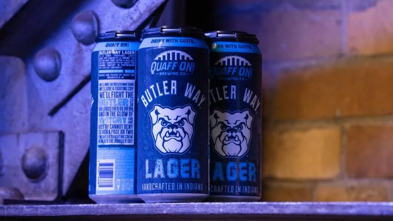 Butler Athletics Teams Up with Quaff ON! Brewing Co. and Droplight to Launch Butler Way Lager