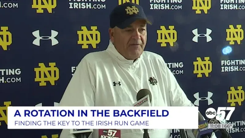 Notre Dame's backfield battle heats up as freshman Jonaz Walton pushes for bigger role