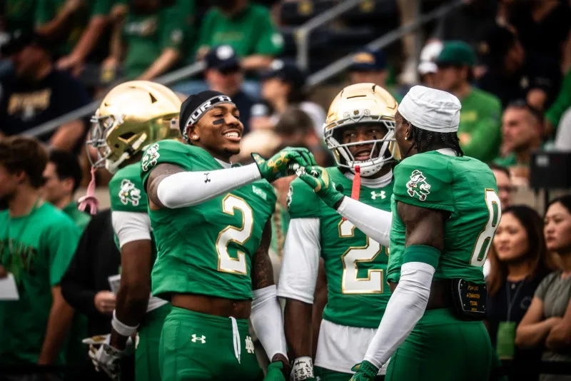 Notre Dame take down Stanford 58-7