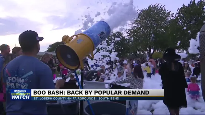 Boo Bash returns with a foamy new twist