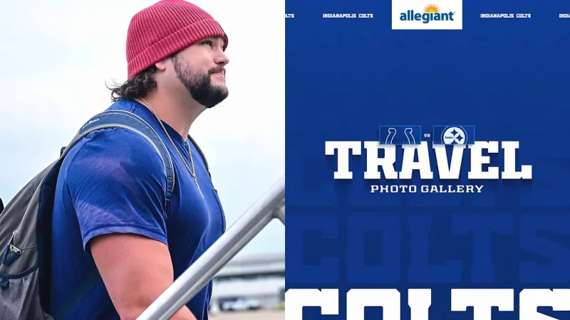 Colts arrive at Acrisure Stadium