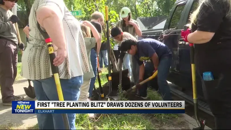 Elkhart Tree Planting blitz aims for 2,000 trees by the end of 2027
