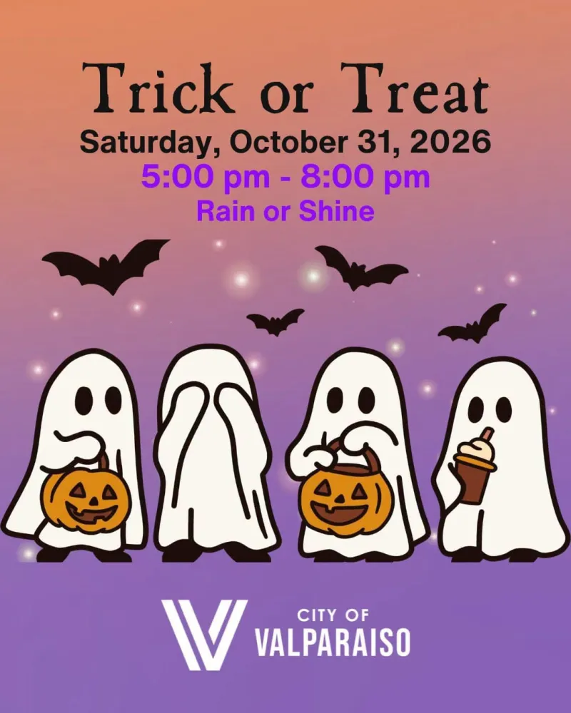 Valparaiso Trick or Treat hours announced