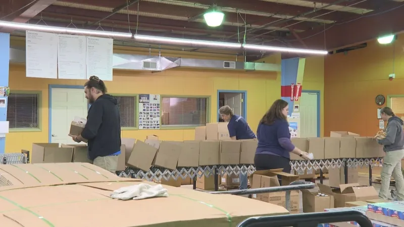 Local food bank gets help from deer donated by hunters