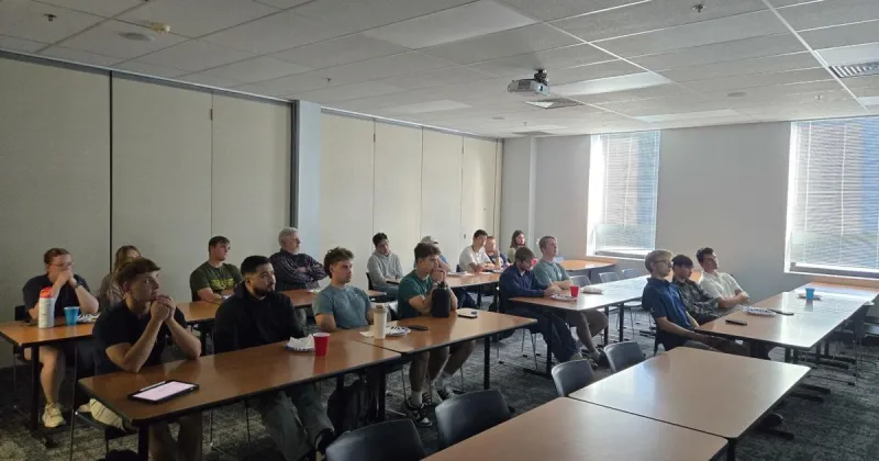 INDOT commissioner kicks off Trine student institute