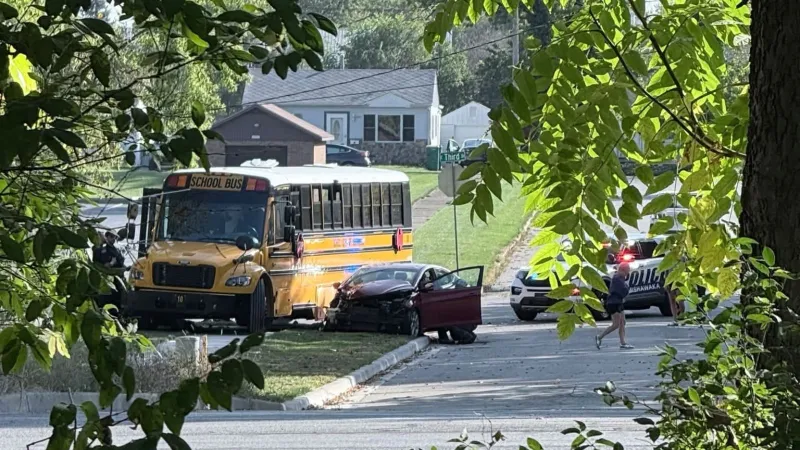 Mishawaka school bus involved in Tuesday afternoon crash