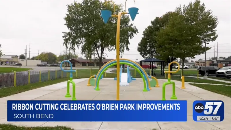 Ribbon cutting held for new improvements to O'Brien Park