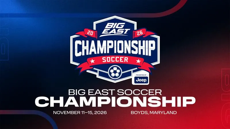 Tickets on Sale for 2026 BIG EAST Men's and Women's Soccer Championships