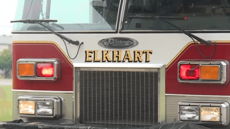 Resident displaced after Franklin Street house fire in Elkhart; no injuries