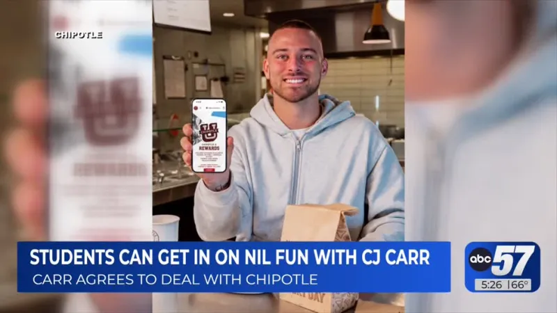 Notre Dame QB CJ Carr inks NIL deal with Chipotle