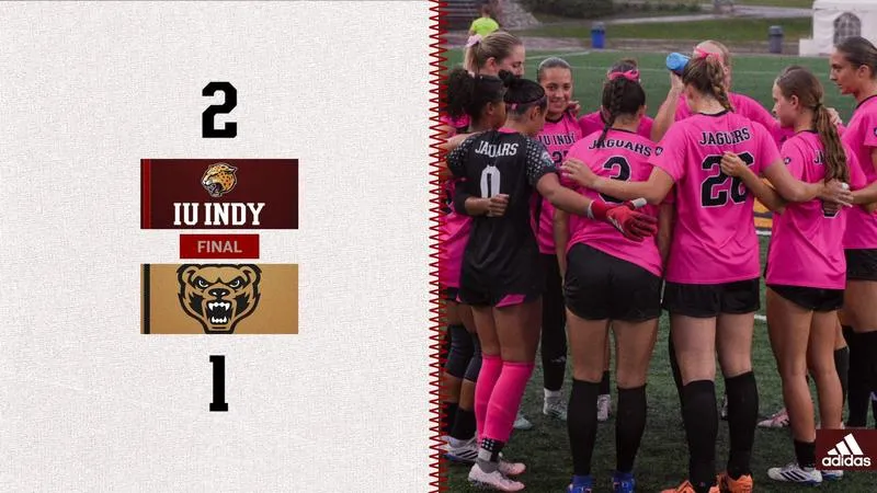 WOMEN'S SOCCER CLAIMS 2-1 HOME WIN OVER OAKLAND