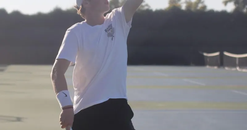 Derrow takes terrific tennis season into regional