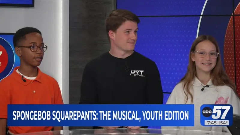 SpongeBob SquarePants: The Musical, Youth Edition is in South Bend this weekend