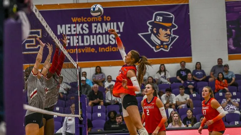 Volleyball comes up just short against ISU