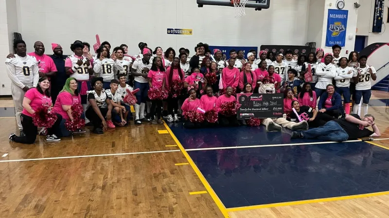 Riley High School wins $25,000 from T-Mobiles Friday Night 5G Lights competition