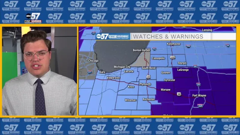 FROSTY morning for Michiana