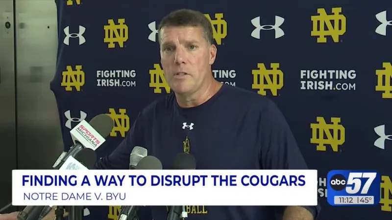Notre Dame looks to end 14-year top-10 road drought as defense faces major test against BYU