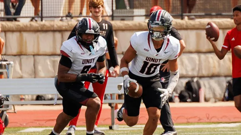 UIndy Cruises Past Blue Tigers, 48-14