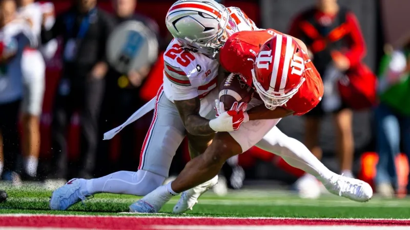 Indiana's 22-game win streak ends against Ohio State