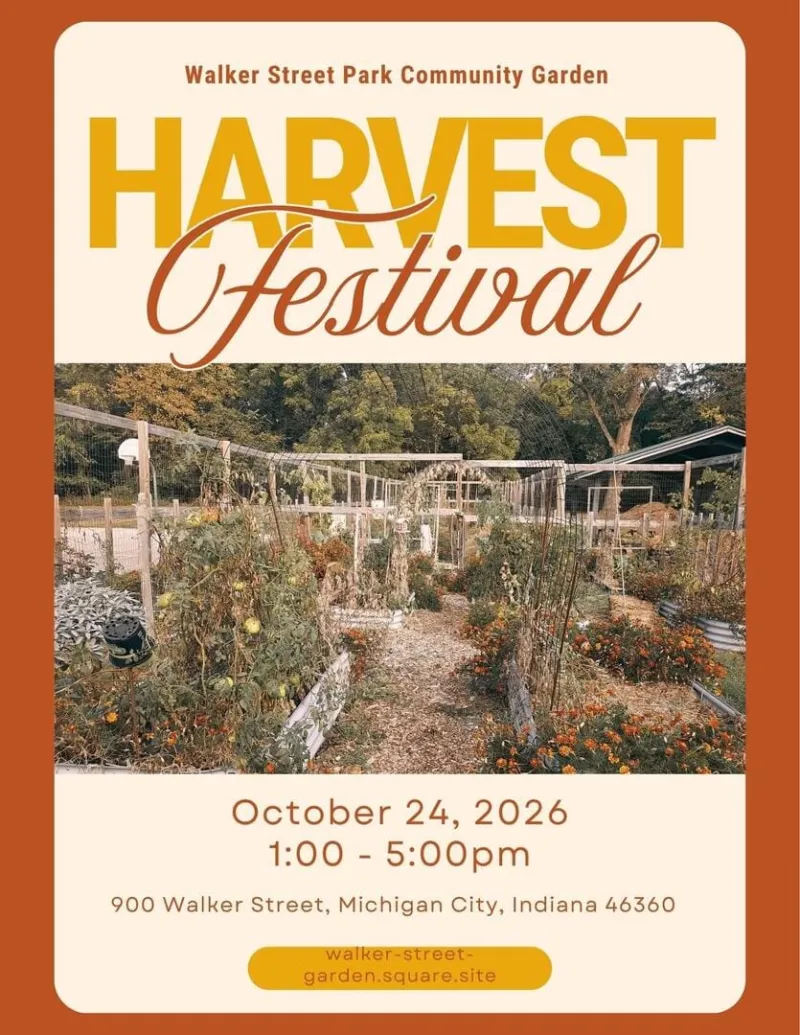 Walker Street Park Community Garden FALL FESTIVAL on Saturday October 24th