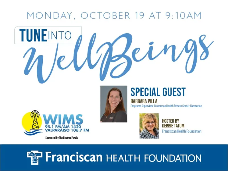 Debbie Tatum with the Franciscan Health Foundation is back on WIMS for "Well Beings"