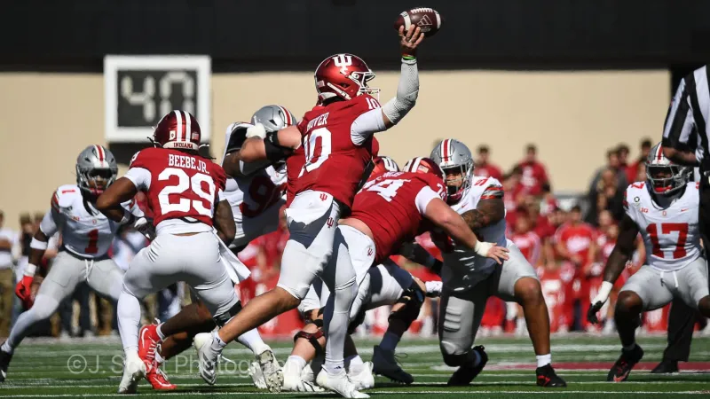 6-Banner Sunday: IU football falls to Ohio State in thriller at Memorial Stadium