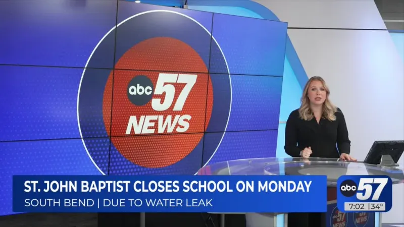 St. John the Baptist Catholic School in South Bend closed Monday Oct. 19.