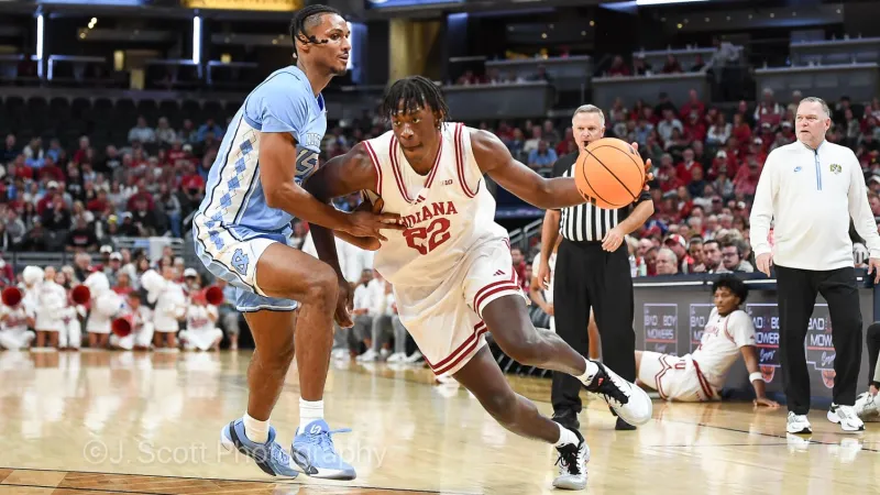 IU basketball's frontcourt establishes an identity in dominant exhibition win against UNC