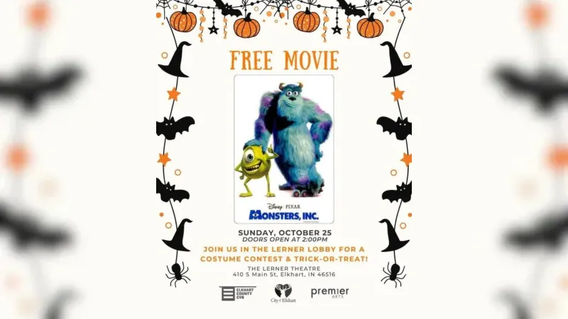 Lerner Theater to host costume contest, trick-or-treating, and free movie Oct. 25