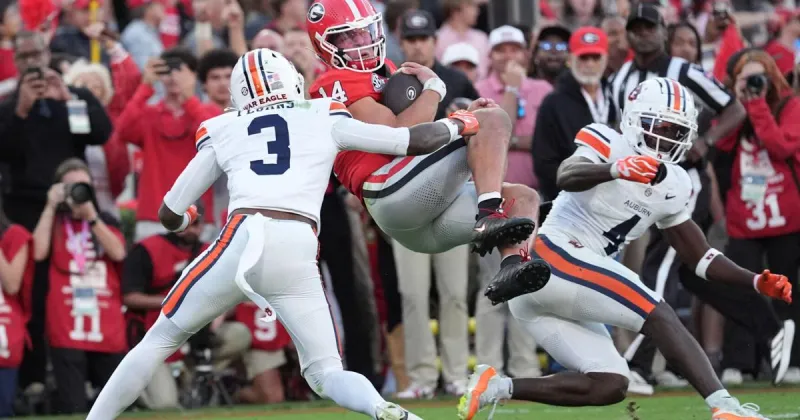 Flop 10: Big upsets, bad refs and more meh Arch Manning