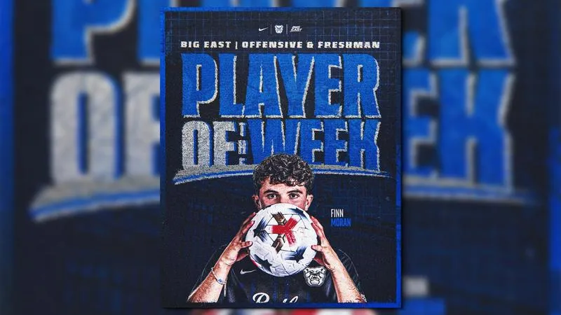Butler's Finn Moran Tabbed for Two Major Weekly Awards