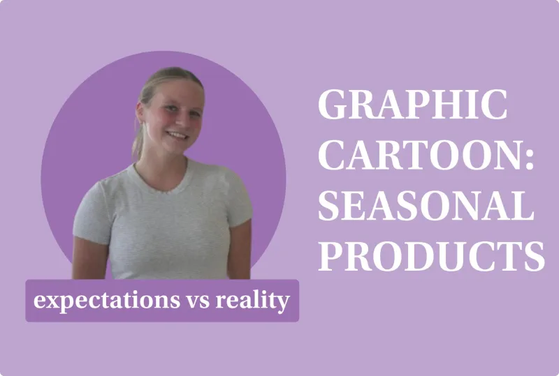 Graphic Cartoon: Seasonal Products