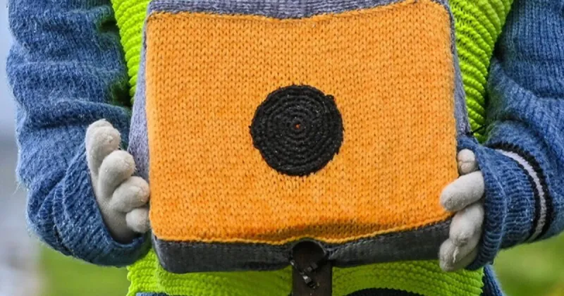 Sew down! Villagers knit fake cameras and cops to stop speeders