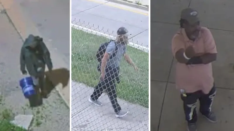 SBPD, SBFD seek help identifying people in connection with S. Lafayette Boulevard fires