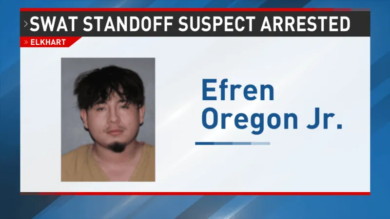 Man facing multiple charges after SWAT standoff in Elkhart